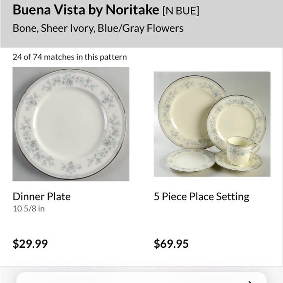🌟Vintage Noritake Fine Bone China🌟5 piece place setting. - Picture 2 of 16